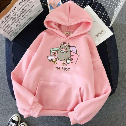 Women Cat Hoodie Fashion