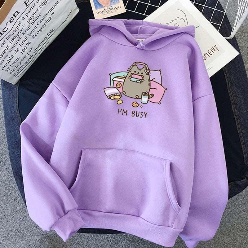 Women Cat Hoodie Fashion