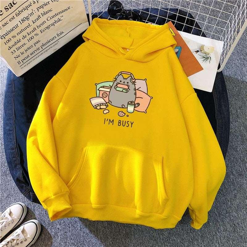 Women Cat Hoodie Fashion