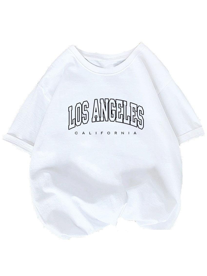 California West Coast Graphic Printed T-Shirt for Women - itsshirty