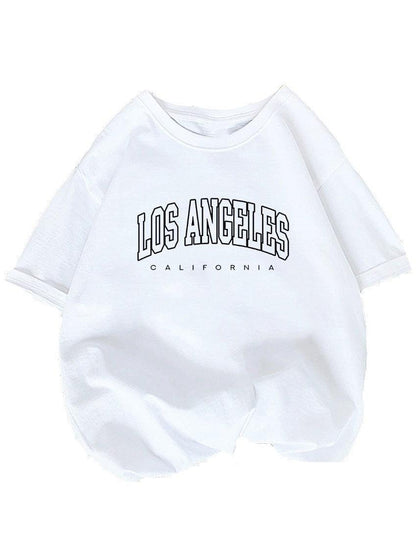 California West Coast Graphic Printed T-Shirt for Women - itsshirty