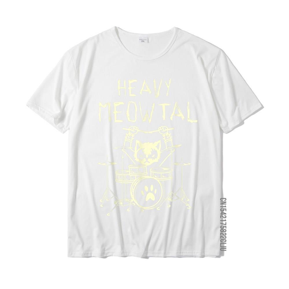 Heavy Meowtal Cat Metal Music T-Shirt for Women - itsshirty