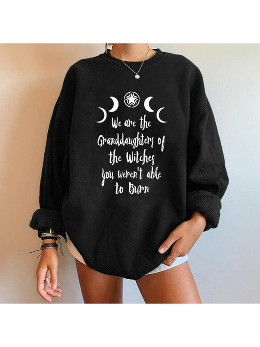 Print Vintage Women Sweatshirts - itsshirty