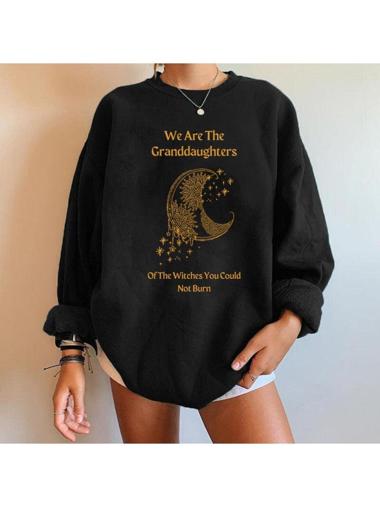 Print Vintage Women Sweatshirts - itsshirty