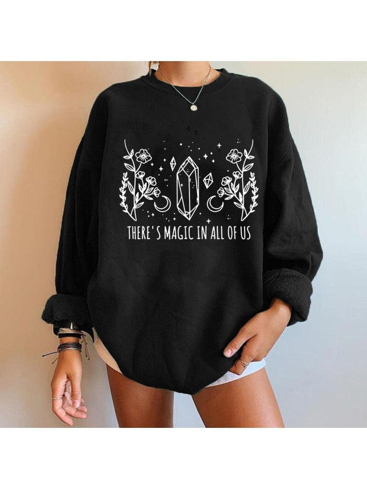 Print Vintage Women Sweatshirts - itsshirty